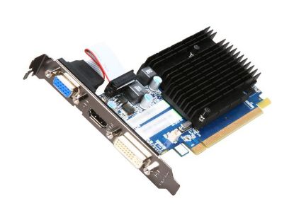 Picture of SAPPHIRE 100291DDR3L Radeon HD 5450 512MB 64-bit DDR3 PCI Express 2.1 x16 HDCP Ready Low Profile Ready Video Card