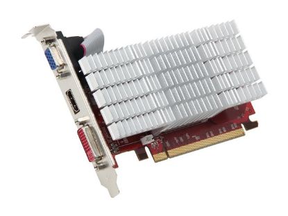 Picture of MSI R5450 MD512D3H LP Radeon HD 5450 512MB 64-bit DDR3 PCI Express 2.1 x16 HDCP Ready Low Profile Ready Video Card