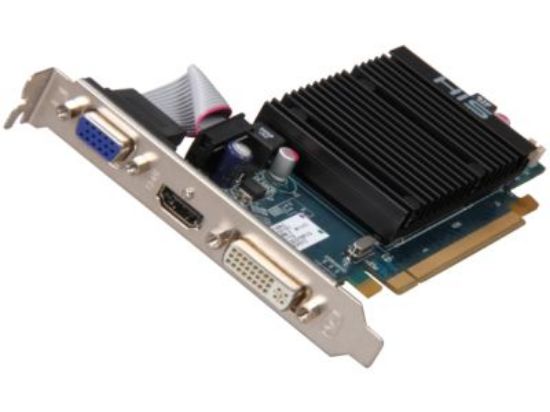 Picture of HIS H545HO512 Radeon HD 5450 512MB 32-bit DDR3 PCI Express 2.1 x16 HDCP Ready Low Profile Ready Video Card