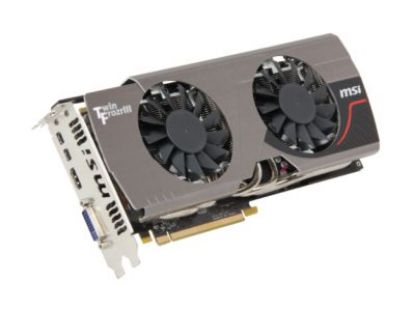 Picture of MSI R7950 TWIN FROZR 3GD5 OC Radeon HD 7950 3GB 384-bit GDDR5 PCI Express 3.0 x16 HDCP Ready CrossFireX Support Video Card