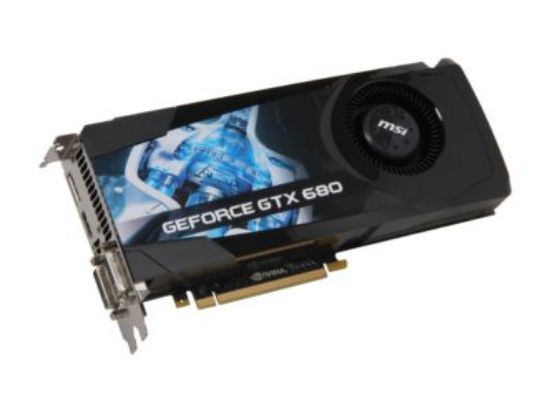 Picture of MSI N680GTX PM2D2GD5 GeForce GTX 680 2GB 256-bit GDDR5 PCI Express 3.0 x16 HDCP Ready SLI Support Video Card