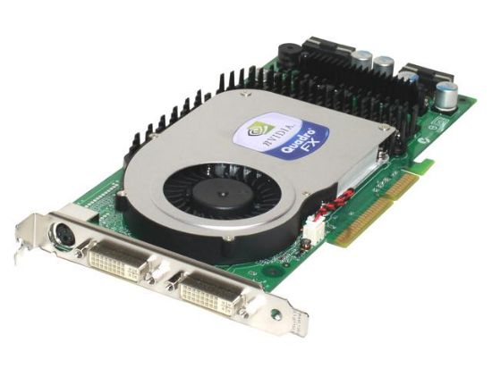 Picture of PNY VCQFX4000-PB Quadro FX 4000 256MB 256-bit GDDR3 AGP 4X/8X Workstation Video Card