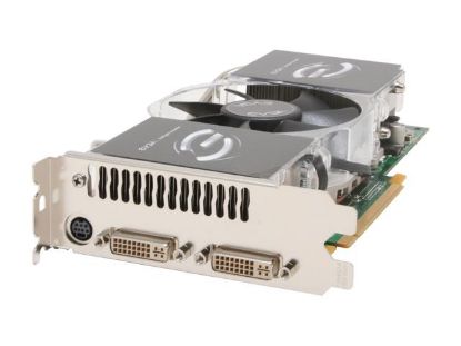 Picture of EVGA 512P2N572T3 GeForce 7900GTX 512MB 256-bit GDDR3 PCI Express x16 HDCP Ready SLI Support HDCP Video Card