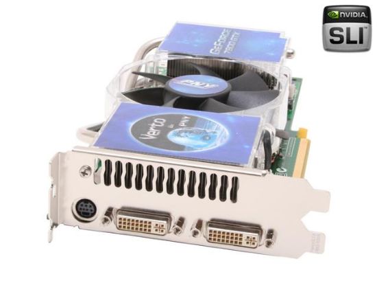 Picture of PNY VCG7900XXWB GeForce 7900GTX 512MB 256-bit GDDR3 PCI Express x16 SLI Support Video Card