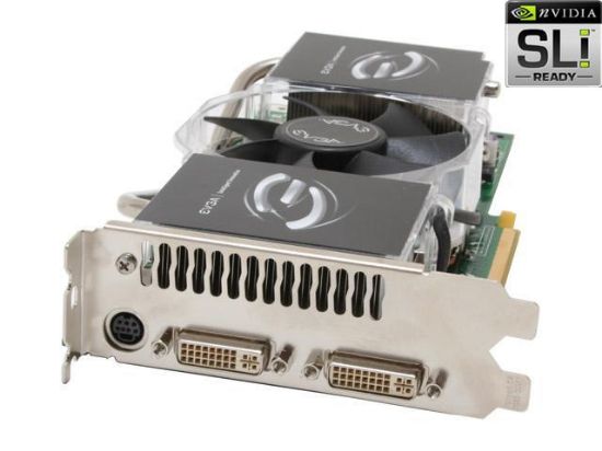 Picture of EVGA 512-P2-N570 E1 GeForce 7900GTX 512MB 256-bit GDDR3 PCI Express x16 SLI Support Video Card