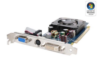 Picture of ECS N7300LE 128DY GeForce 7300LE 128MB 64-bit GDDR2 PCI Express x16 SLI Support Video Card