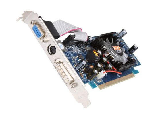 Picture of 3D FUZION 3DFR7300LEE GeForce 7300LE 256MB(128MB on Board) 64-bit DDR PCI Express x16 Video Card