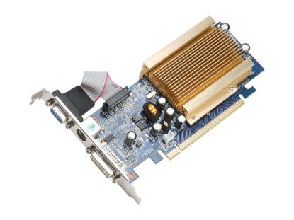 Picture of GALAXY 73LEE4TDHC GeForce 7300LE 256MB 64-bit GDDR2 PCI Express x16 Video Card