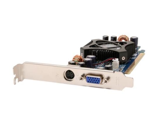 Picture of ECS N7300LE-128TY GeForce 7300LE 128MB 64-bit GDDR2 PCI Express x16 Video Card