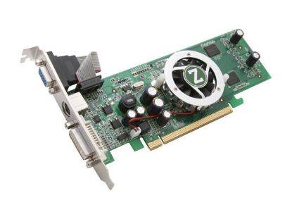 Picture of ZOGIS ZO73LE DLTC GeForce 7300LE 256MB (TurboCache to 512MB) 64-bit GDDR2 PCI Express x16 SLI Support Low Profile Video Card