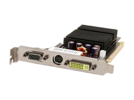 Picture of XFX PV-T72P PANG GeForce 7300LE 512MB(128MB on Board) 32-bit GDDR2 PCI Express x16 Low Profile Video Card