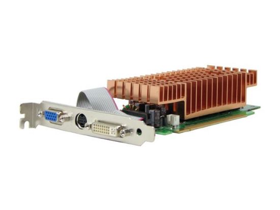 Picture of BIOSTAR V7302EL16 GeForce 7300LE Supporting 256MB(128MB On board) 64-bit GDDR2 PCI Express x16 Low Profile Ready Video Card