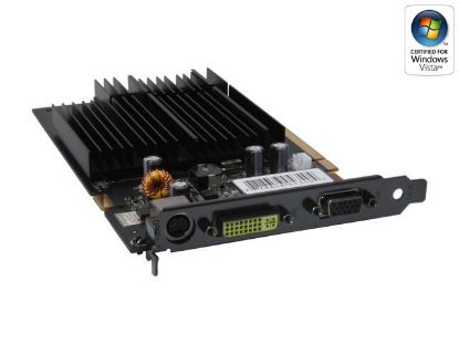 Picture of XFX PV T73E YARG GeForce 7300GT 512MB 128-bit GDDR2 PCI Express x16 SLI Support Video Card