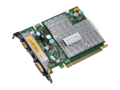 Picture of ZOTAC ZT73TEG2PHSL GeForce 7300GT 256MB 128-bit GDDR2 PCI Express x16 HDCP Ready SLI Support Video Card