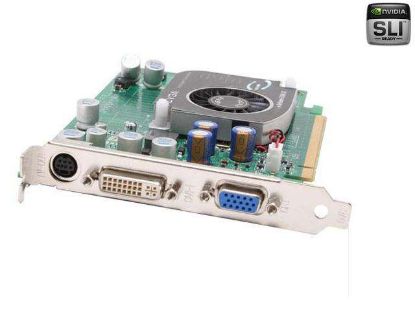 Picture of EVGA 128-P2-N441 B3 GeForce 7300GT 128MB 64-bit GDDR2 PCI Express x16 SLI Support Video Card