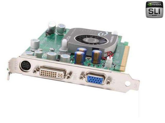 Picture of EVGA 128P2N441BM GeForce 7300GT 128MB 64-bit GDDR2 PCI Express x16 SLI Support Video Card