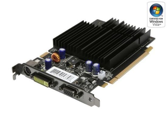 Picture of XFX PV-T73E UARG GeForce 7300GT 256MB 128-bit GDDR2 PCI Express x16 SLI Support Video Card