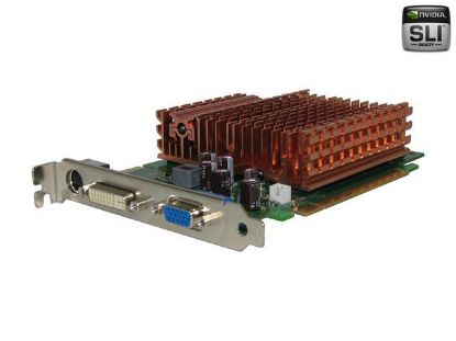 Picture of BIOSTAR V7302GT21 GeForce 7300GT 256MB 128-bit GDDR2 PCI Express x16 SLI Support Video Card