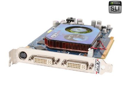 Picture of PNY G77900SN1F26S+BTS8ACA GeForce 7900GS 256MB 256-bit GDDR3 PCI Express x16 SLI Support Video Card