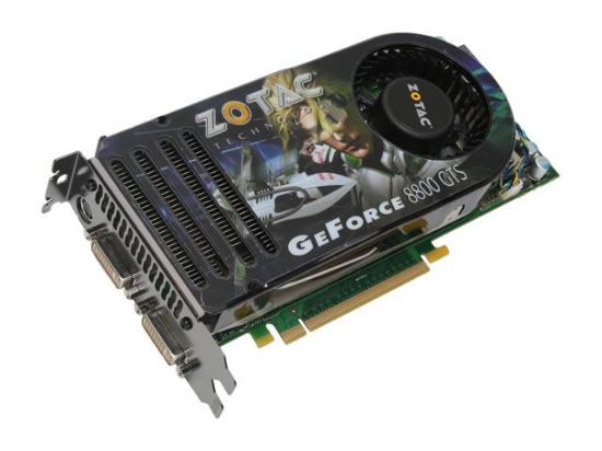 Picture of ZOTAC ZT 88SE320 FSP GeForce 8800 GTS 320MB 320-bit GDDR3 PCI Express x16 HDCP Ready SLI Support Video Card