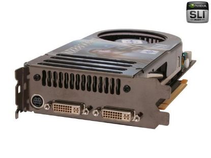 Picture of MSI NX8800GTS T2D640E GeForce 8800GTS 640MB 320-bit GDDR3 PCI Express x16 HDCP Ready SLI Supported Video Card