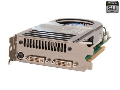 Picture of BFG BFGR88320GTSOCE GeForce 8800 GTS 320MB 320-bit GDDR3 PCI Express x16 HDCP Ready SLI Support Video Card