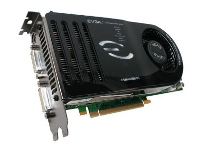 Picture of EVGA 640 P2 N824 A1 GeForce 8800 GTS 640MB 320-bit GDDR3 PCI Express x16 HDCP Ready SLI Support Video Card