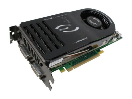 Picture of EVGA 640-P2-N828-A3 GeForce 8800 GTS 640MB 320-bit GDDR3 PCI Express x16 HDCP Ready SLI Support Video Card