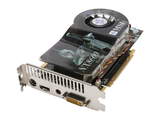 Picture of MSI NX8600GTSDIAMONDPLUS GeForce 8600 GTS 256MB 128-bit GDDR3 PCI Express x16 HDCP Ready SLI Support Video Card