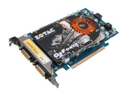 Picture of ZOTAC ZT 86SE25P FPP GeForce 8600 GTS 256MB 128-bit GDDR3 PCI Express x16 HDCP Ready SLI Support Video Card