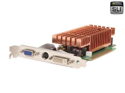 Picture of BIOSTAR V7102GL13 GeForce 7100GS 512MB(128MB on Board) 32-bit GDDR2 PCI Express x16 SLI Support Low Profile Video Card