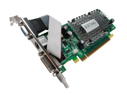 Picture of ZOTAC ZT 71SE250 HSS GeForce 7100GS 256MB 64-bit GDDR2 PCI Express x16 Video Card