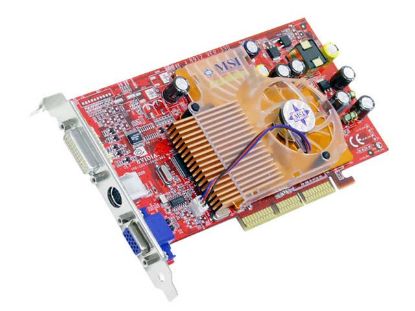 Picture of MSI FX5600 VTD256 GeForce FX 5600 256MB 128-bit DDR AGP 4X/8X Video Card