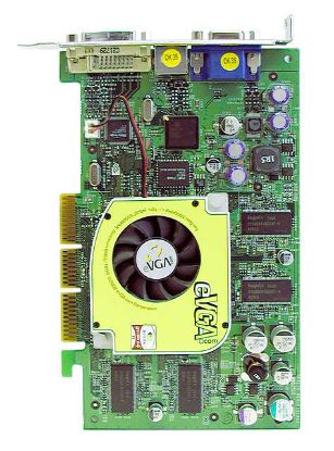 Picture of EVGA 064 A8 NV77 A1 GeForce4 Ti4200 64MB 128-bit DDR AGP 4X/8X Video Card