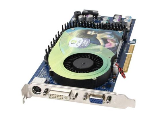 Picture of APOLLO APOLLO6800LE128 6800LE 128 GeForce 6800LE 128MB 256-bit DDR AGP 4X/8X Video Card