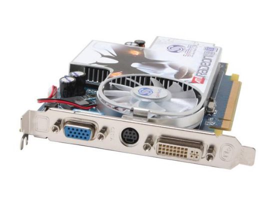 Picture of SAPPHIRE 100144 Radeon X1600PRO 256MB 128-bit GDDR2 PCI Express x16 Video Card - OEM