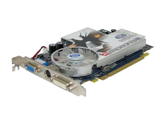 Picture of SAPPHIRE 100156L Radeon X1600PRO 256MB 128-bit GDDR3 PCI Express x16 Overclocked Edition CrossFire Ready Video Card