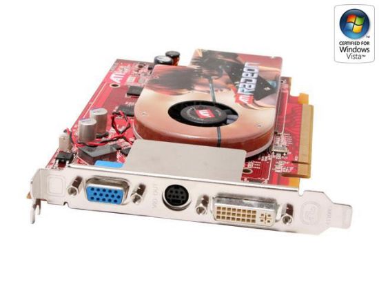 Picture of ATI 100-437509 Radeon X1600PRO 512MB 128-bit GDDR2 PCI Express x16 CrossFireX Support Video Card