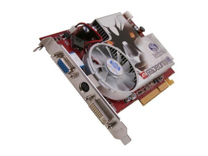 Picture of SAPPHIRE 63196 SAP R16AG2 Radeon X1600PRO 256MB AGP HDCP Ready Video Card