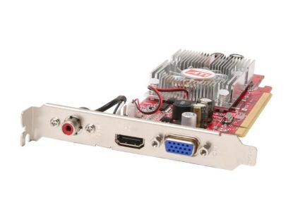 Picture of POWERCOLOR X1600PRO-HDMI Radeon X1600PRO 256MB 128-bit GDDR3 PCI Express x16 HDCP Ready CrossFire Supported HDMI HDCP Video Card