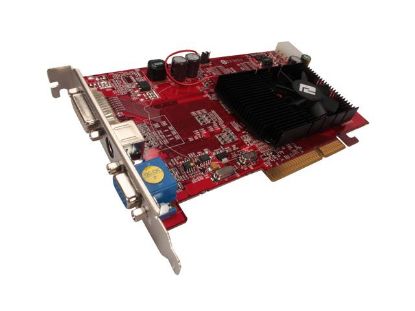 Picture of POWERCOLOR X1650PRO 256 64 AGP Radeon X1650PRO 256MB 64-bit GDDR2 AGP 4X 8X Video Card