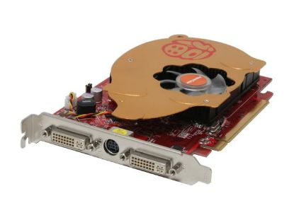 Picture of POWERCOLOR X1650PRO GOLD Radeon X1650PRO 256MB 128-bit GDDR3 PCI Express x16 CrossFire Supported Video Card with Golden Pig Cooling Fan