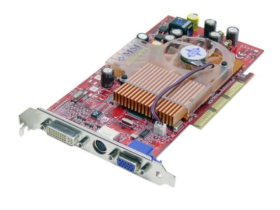 Picture of MSI FX5600XT-VTDR128 GeForce FX 5600XT 128MB 64-bit DDR AGP 4X/8X Video Card