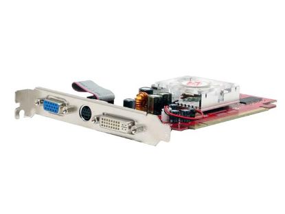 Picture of POWERCOLOR R37L SC3D Radeon X300SE HyperMemory 256MB Hyper Memory(128M VRAM on board) 64-bit DDR PCI Express x16 Low Profile Video Card