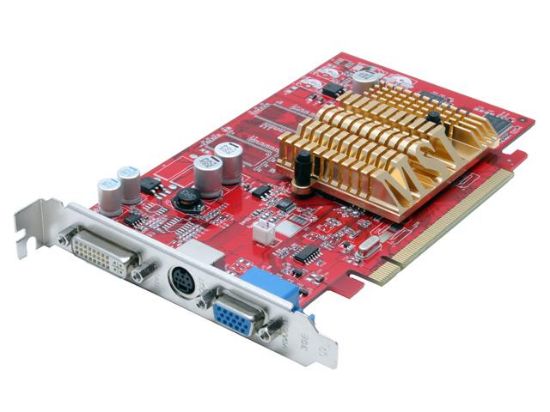 Picture of MSI RX300HM-TD128E Radeon X300SE HyperMemory 256MB Hyper Memory(128M on board) 64-bit DDR PCI Express x16 Video Card