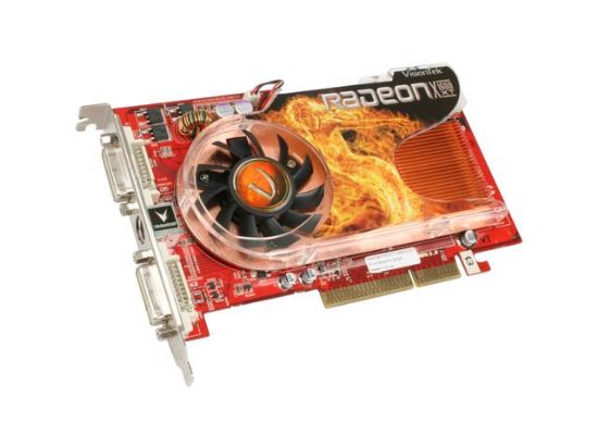 Picture of VISIONTEK 900083 Radeon X1600XT 512MB 128-bit GDDR3 AGP 8X HDCP Ready Video Card