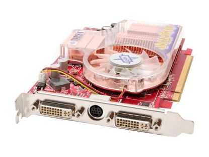 Picture of MSI RX1600XT T2D256E Radeon X1600XT 256MB 128-bit GDDR3 PCI Express x16 CrossFire Supported Video Card With Full Version Game Colin Mcrae Rally