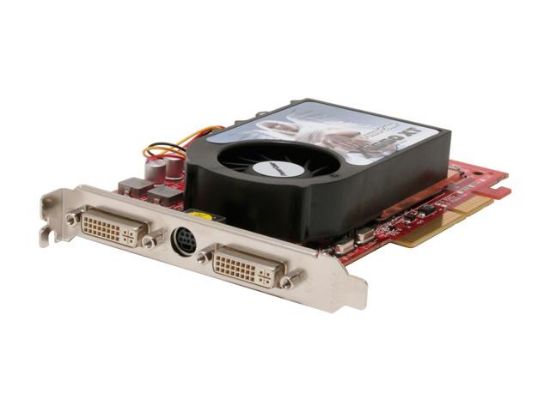 Picture of POWERCOLOR X1650XT256AGP Radeon X1650XT 256MB 128-bit GDDR3 AGP 4X/8X Video Card