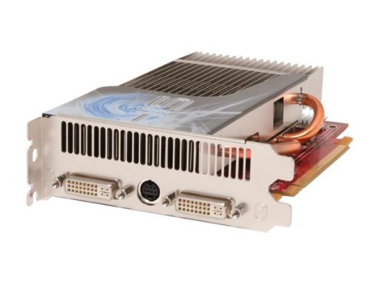 Picture of HIS H165XTP256GDDN-R Radeon X1650XT 256MB 128-bit GDDR3 PCI Express x16 HDCP Ready CrossFireX Support iSilenceII Video Card