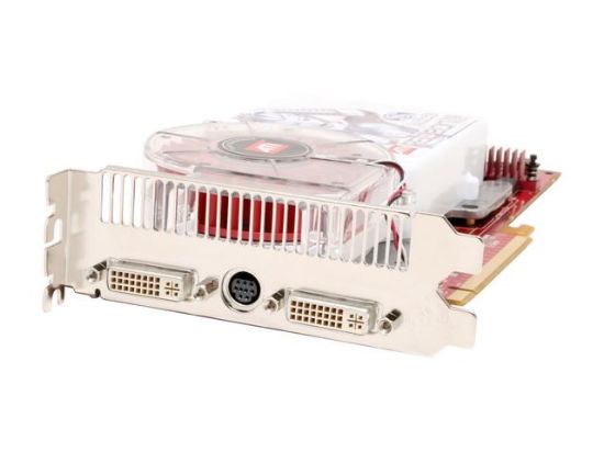 Picture of SAPPHIRE 100185L Radeon X1950XT 512MB 256-bit GDDR3 PCI Express x16 HDCP Ready CrossFireX Support VIVO HDCP Video Card